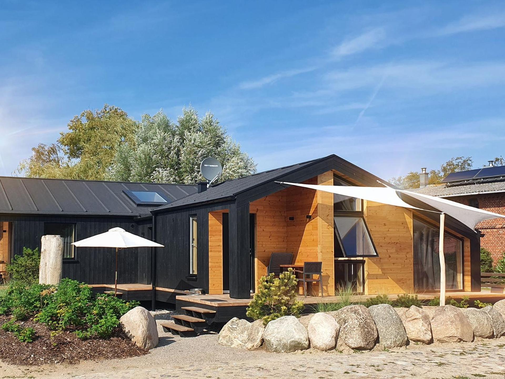 Werder Chalet -- Wolke 7 -- Ostsee-Strand 150M I Sauna I Ekamin I Tiny House Fuer 2 Personen I By "Meyers Am Meer" Boiensdorf Exteriör bild