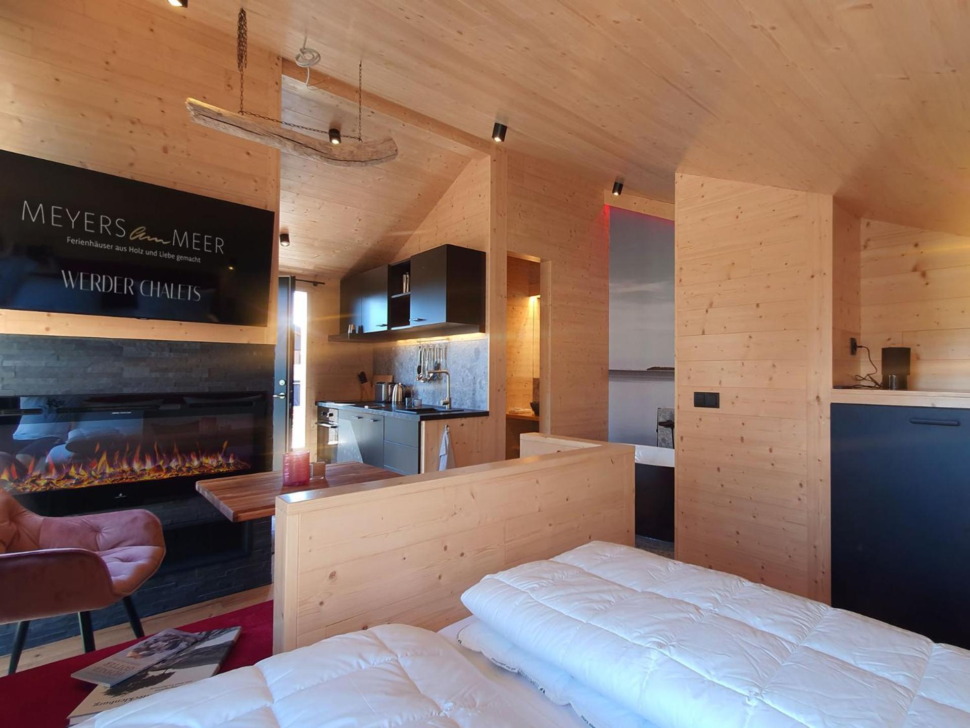 Werder Chalet -- Wolke 7 -- Ostsee-Strand 150M I Sauna I Ekamin I Tiny House Fuer 2 Personen I By "Meyers Am Meer" Boiensdorf Exteriör bild